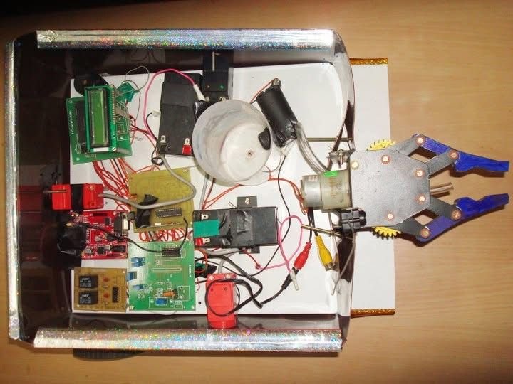 Rescue robot prototype